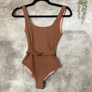 bathing suit with belt